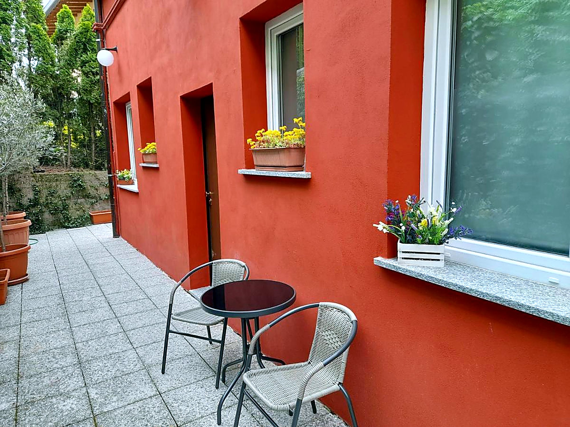 Il patio esterno